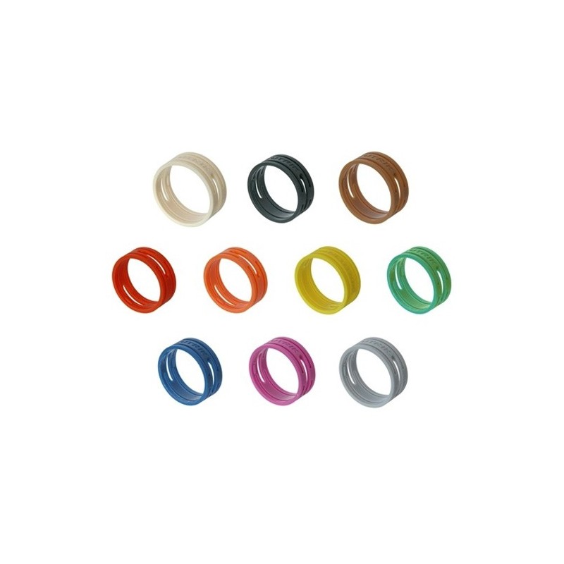 Neutrik XXR-1 - Pierścień do kodowania kolorem, brązowy  